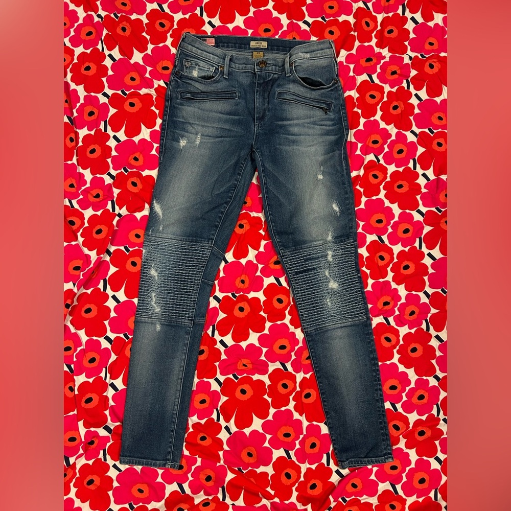 True Religion Dark Blue Halle Super Skinny Jeans
